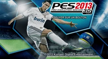 World Soccer Winning Eleven 2013 (Japan) screen shot title